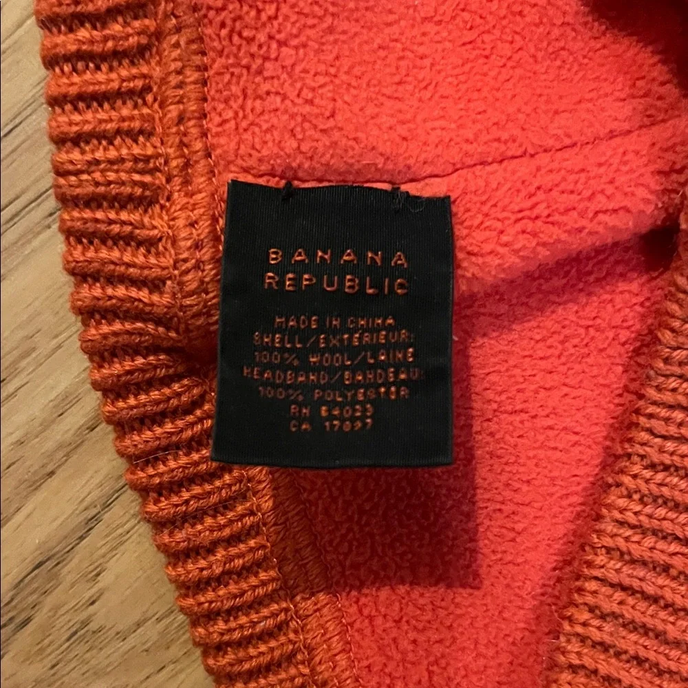 Banana Republic Bold Orange Beanie - Picture 3 of 12